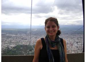 Me in the Tram Car Above Salta, Argentina
